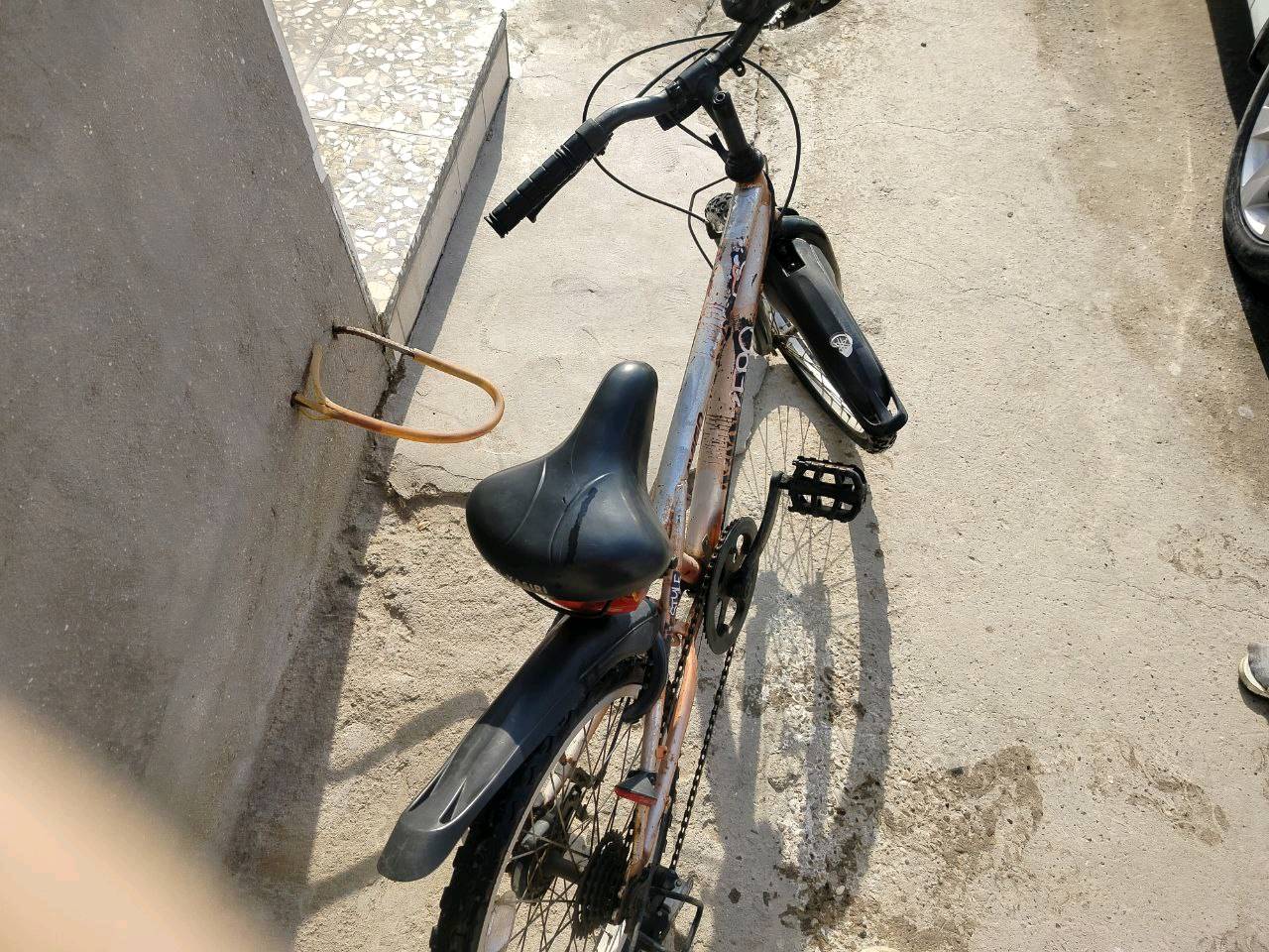 بايسكل ياباني بلادي حجم 26 اصلي جديد فقط متروك العنوان بغداد مدينة الصدر قطاع 54 شارع 60