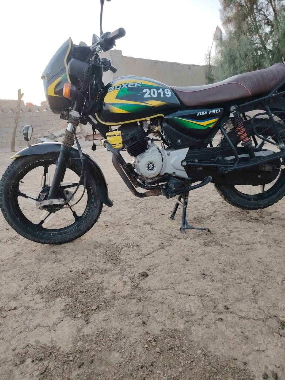 سلام عليكم دراجه بوكسر 2019  مكفوله سعر 850بيه مجال/***********
