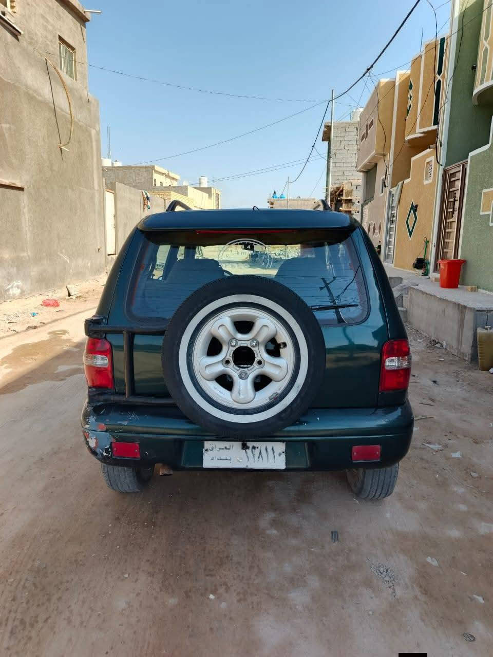 سبورتج ٩٥ رقم بغداد صدامي راعيها بكربلاء
كير كفالة مكينة بيها خيط تبخير 
مصبوغة عام لجمالية
مكاني كربلاء
السعر ٣٨
***********
