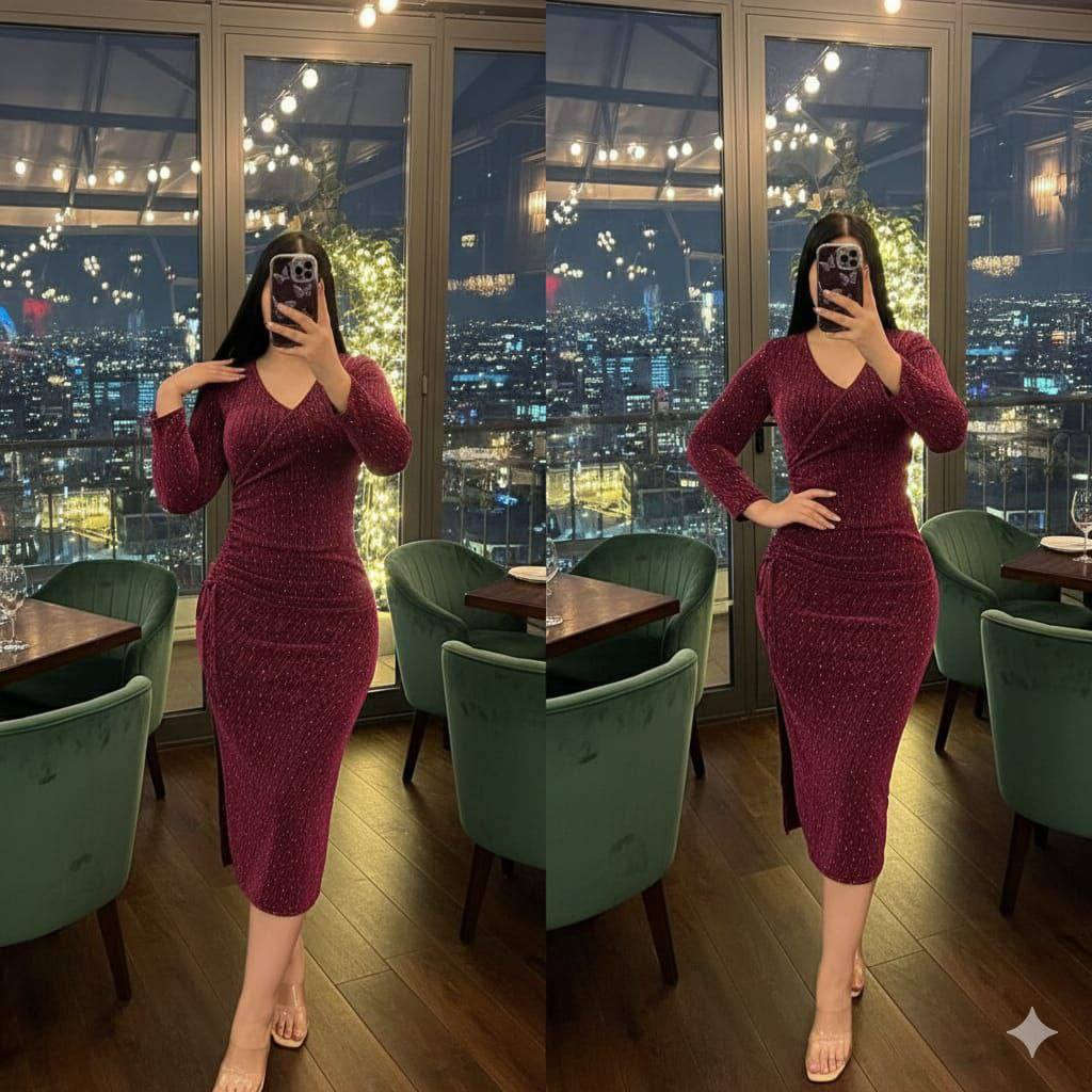 ✨ إطلالة العيد والمناسبات تبدأ من هنا ✨

فستان أنيق بتصميم راقي ولمعة ناعمة يخطف الأنظار 🤍
فستان أنثوي مرتب مع فتحة جانبية تعطيك إطلالة فخمة ومميزة في العيد 

قماش سلفر ستريتش بلمعة مرشوش ستراس 🤍

القياسات : فري سايز يلبس من وزن 50 ألى وزن 85 كيلو قماش مطاط


**إذا كنت صاحب هذا الإعلان وتريد حذفه لأي سبب، رجاءا أرسل رسالة إلى الدعم الفني**