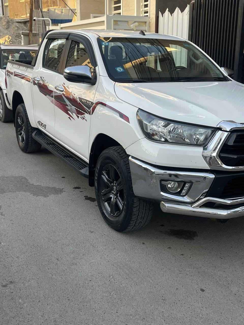 هايلوكس ساز فور ويل موديل 2022
هايلوكس فور ويل موديل 2022 رقم بغداد بسمي 
كير اوتماتيك مكفوله من الصبغ بيه مكانين بارد  ماشيه 150 الف مكانه. بغداد حي الجهاد  السعر 290 او بيه مجال 
***********
