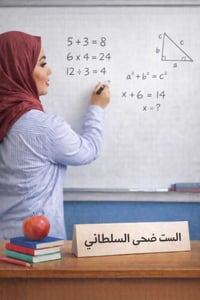 "مو كل تدريس تدريس… هنا نغرس الثقة، الإبداع، والطموح في كل طالب. كل در...