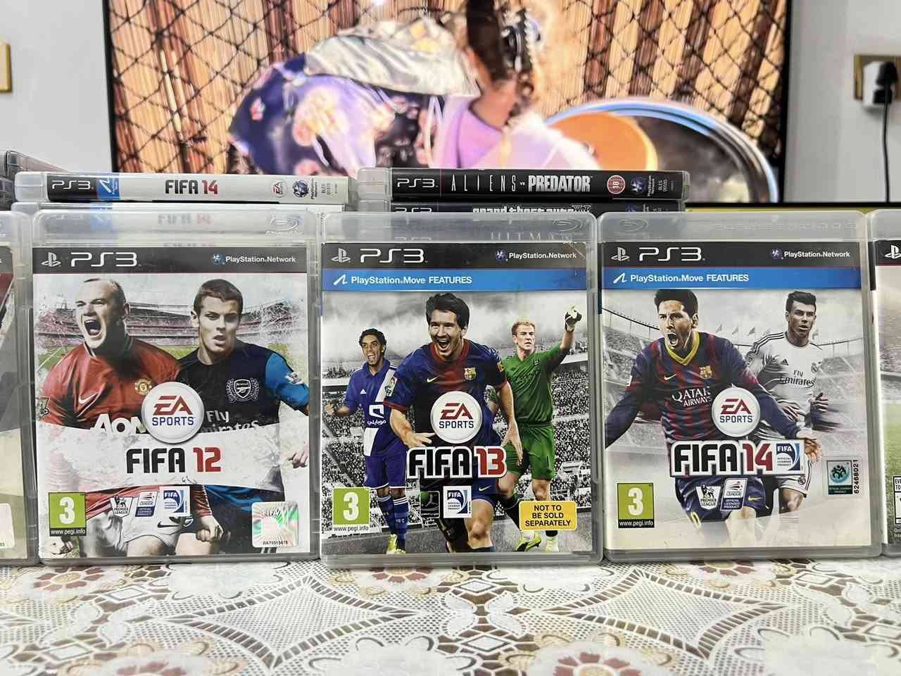متوفر كولكشن اقراص بلي ثري FIFA من فيفا 9 إلى فيفا 15 
بسعر 24.000 الف فقط أوربي


**إذا كنت صاحب هذا الإعلان وتريد حذفه لأي سبب، رجاءا أرسل رسالة إلى الدعم الفني**