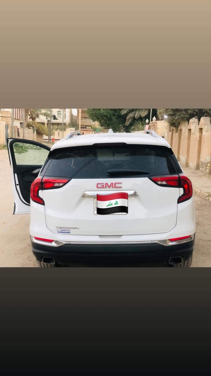 السلام عليكم
جمسي تيران موديل٢٠١٨ لون ابيض
مواصفات SLT  
تحويل ثاني يوم او تريد وكاله باللي يعجبك

🔹 كشنات جلد + خزن ميموري
🔹كراسي كهرباء اثنينهن+ مساج
🔹 4 ابواب بصمه + صندوق شفط 
🔹 حساس خلفي
🔹 منبه  تصادم( فول رادارات)
🔹 جنطة كهرباءً
🔹 تبريد خلفي
🔹 اشاير بالمري
🔹 هزاز كرسي منبه 
🔹 تدفىء مقود السايق+ تدفئة بالكشنات
🔹 كامره خلفيه
🔹 سستم صوت Bose
🔹 النقطة العمياء بالمرايا الجانبيه
🔹 لايت زينون مع كشاف 
🔹 محرك 2000 تيربو ( 4 سلندر )
السعر 138
مكاني ناصرية 
***********
