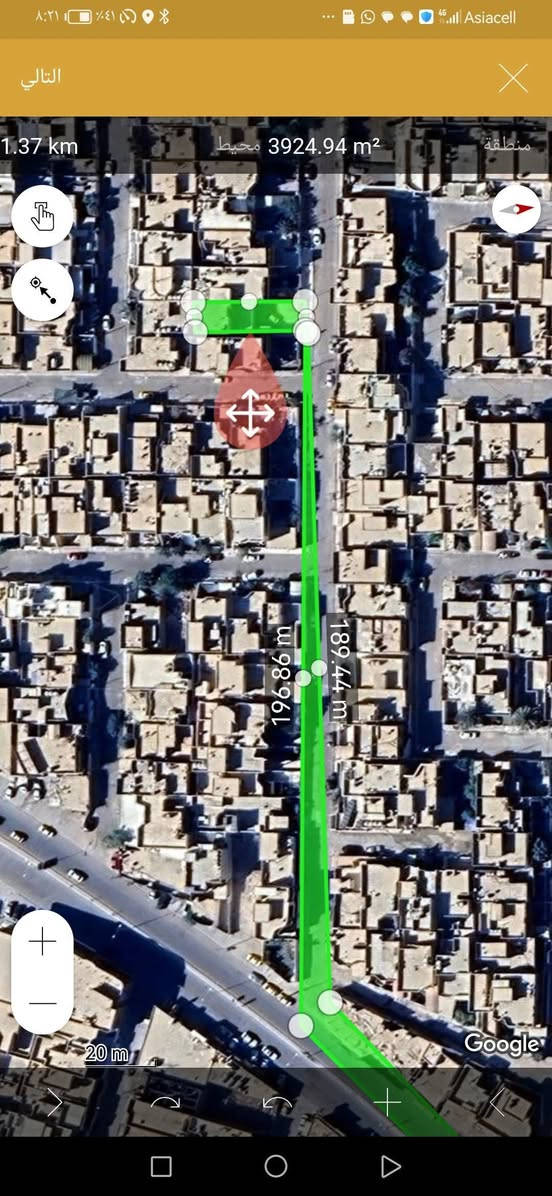 لاتفوت الفرصة بيع مستعجل
دار لبيع طابقين ٤غرف نوم ومطبخ ووهول واستقبال وصحيات خارجية وداخليه
 وكراج يسع  ٥ سيارات  مربع الذهبي حي الخظراء ٢٠٠ متر مع فظلة ١٠٠ متر مجموع ٣٠٠ متر طابو باسم شخص واحد موقع موظح بالصورة عن طريق (GBS) خدمات فول تبليط ومجاري  قرب روظة البلابل مميزات الموقع (اخو الركن)  قريب لشارع العام سايدين الخظراء  الدار قريب لروظة وقرب مدارس ومخبز وانشائيات وحفته بزار وصيدليات وجوامع واسواقات ومعرض السيارات وبنزين خانه( السعر ٢٠٠) وبي مجال للاستفسار اتصال على الرقم التالي ***********
