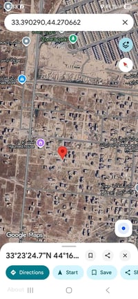 طعة ارض طابو صرف الصابيات الضباط مربع ال١٢ الف على طابو الكاظمية ٦٢،٥ ...