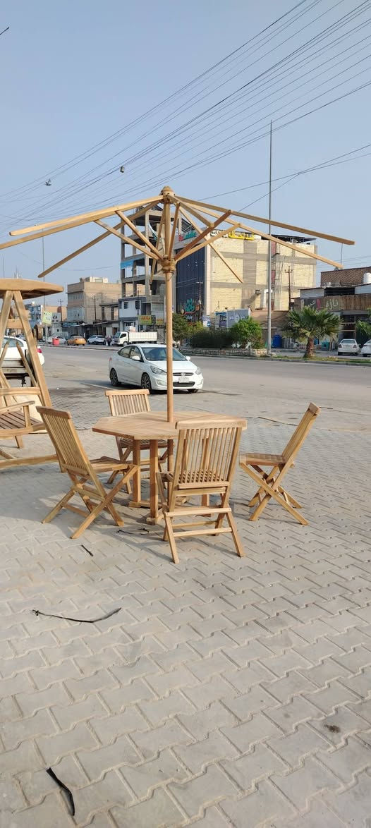 طولة طعام مع شمسيه مع اربع كراسي خشب صاج الفاخر اندونيسي ٣٥٠الف لتواصل واتساب ***********
الموقع سادين مقابل ابومصطفى ابو الدجاج شارع العين
