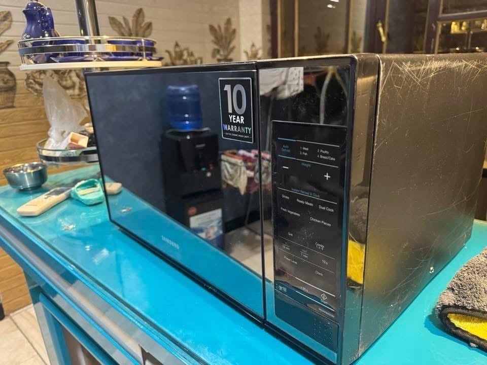 
شكد سعة المايكروويف؟: 
تصليح اجهزة المايكرويف
وين موقعك؟: 
بغداد/حي الامانة
شكد السعر المطلوب؟: 
65000
هل يوجد توصيل للمشتري؟: 
نعم
هل المايكروويف يحتوي على وظائف إضافية مثل الشواء؟: 
نعم