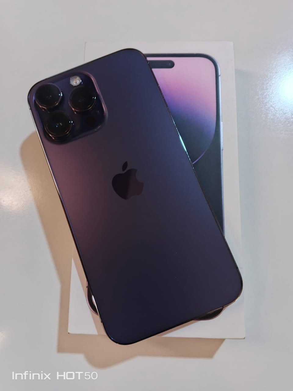 سلام عليكم آيفون 14 برو ماكس
مبدل شاشة وبطارية بطارية تقره قطعه أصيلة 

ذاكرة 256 مرارس أو للبيع سعر 600


**إذا كنت صاحب هذا الإعلان وتريد حذفه لأي سبب، رجاءا أرسل رسالة إلى الدعم الفني**