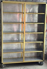 رفوف المنيوم • مكتبه متحركه • نجف كوفه