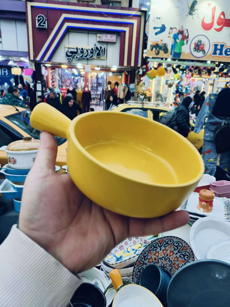 طاوات حراري 👌🏻

سعر 3 الاف قطعتين بـ5 

متوفر توصيل 🛵

عنوان خانقين شارع مصرف مقابل حاجه الف  باوان

وتساب ***********
