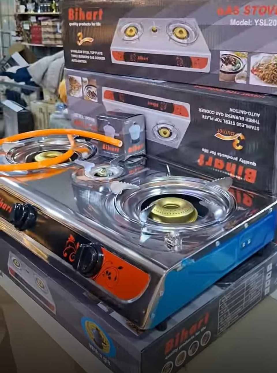 طباخ غاز منضدي 3 عيون
هيكل خارجي من الستنلس ستيل

جداحة داخلية تعمل عند الضغط

الملحقات: منظم غاز \+ صوندة بطول 1 متر + قفيص عدد 2
يوجد خدمة توصيل لجميع المحافظات بغداد, العراق


**إذا كنت صاحب هذا الإعلان وتريد حذفه لأي سبب، رجاءا أرسل رسالة إلى الدعم الفني**