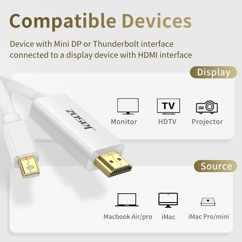 English  |  کوردی  |  عربي 

اسم المنتج: كيبل وتحويلة من نوع Mini DisplayPort إلى HDMI من ماركة Jasoz
العلامة التجارية: Jasoz
اللون: أبيض
العدد: 1
الحالة: جديد 
السعر: 15 الف دينار 

متوفر توصيل لكل أنحاء العراق 🚕🚀🌀

⛔ مواصفات المنتج:-

ارتقِ بتجربتك الرقمية مع كابل Jasoz G108 Mini DisplayPort إلى HDMI. بطول 1.8 متر وتصميم أبيض أنيق، يوفر هذا الكابل اتصالاً سلساً لأجهزتك.

ودّع الكابلات الضخمة وغير الموثوقة، واستمتع بصور عالية الجودة دون أي انقطاع.

صُمم كابلنا المتميز بخبرة عالية لضمان الأداء الأمثل ورضاك التام. ارتقِ بتجربة المشاهدة إلى Jasoz G108 Mini DisplayPort إلى HDMI.
----------------------------------------------------------

ناوی بەرهەم: Jasoz Mini DisplayPort بۆ کێبڵ و ئەداپتەری HDMI
 مارکە: جاسۆز
 ڕەنگ: سپی
 بڕی: 1
 مەرج: نوێ
 نرخ: 15 هەزار دیناری عێراقی

 گەیاندن لە سەرتاسەری عێراق بەردەستە 🚕🚀🌀

 ⛔ تایبەتمەندییەکانی بەرهەم:

 ئەزموونی دیجیتاڵی خۆت بەرز بکەرەوە بە کەیبڵی Jasoz G108 Mini DisplayPort بۆ HDMI.  درێژییەکەی 1.8 مەتر و دیزاینێکی سپی بریقەداری هەیە، ئەم کێبڵە پەیوەندییەکی بێ کێشە بۆ ئامێرەکانتان دابین دەکات.

 ماڵئاوایی لە کێبڵە گەورە و متمانەپێنەکراوەکان بکە و چێژ لە وێنەی بێ پچڕان و کوالیتی بەرز وەربگرە.

 کێبڵی پریمیۆمەکەمان بە شێوەیەکی شارەزایانە دیزاین کراوە بۆ دڵنیابوون لە کارایی گونجاو و ڕەزامەندی تەواوتان.  ئەزموونی بینینەکەت بەرز بکەرەوە بە کەیبڵی Jasoz G108 Mini DisplayPort بۆ HDMI.

 -------------
Product Name: Jasoz Mini DisplayPort to HDMI Cable and Adapter
Brand: Jasoz
Color: White
Quantity: 1
Condition: New
Price: 15,000 Iraqi Dinars

Delivery available throughout Iraq 🚕🚀🌀

⛔ Product Specifications:

Elevate your digital experience with the Jasoz G108 Mini DisplayPort to HDMI cable. At 1.8 meters long and featuring a sleek white design, this cable provides a seamless connection for your devices.

Say goodbye to bulky and unreliable cables and enjoy uninterrupted, high-quality images.

Our premium cable is expertly designed to ensure optimal performance and your complete satisfaction. Upgrade your viewing experience with the Jasoz G108 Mini DisplayPort to HDMI cable.

--------------------------------------------------------- ...


**إذا كنت صاحب هذا الإعلان وتريد حذفه لأي سبب، رجاءا أرسل رسالة إلى الدعم الفني**
