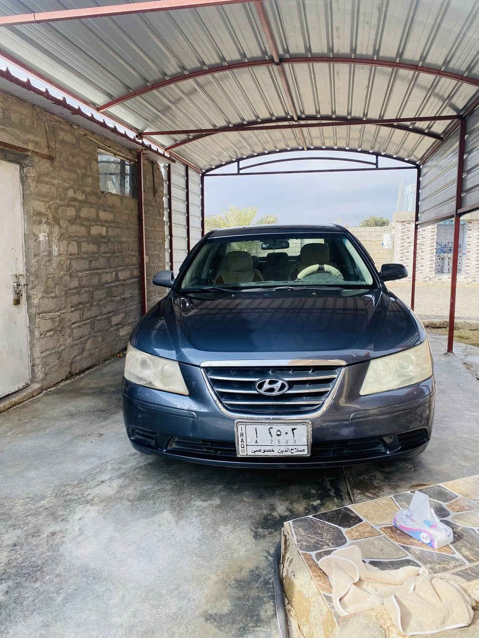 السلام عليكم
سوناتا موديل 2009 وارد امريكي 
محرك 2400 دوش 
صدر جديد 
تايرات جدد 
باتري جديد 
ماشية 143 
الضرر بيها شخط بصفحة السايق ومصبوغة الصفحة  + البونيد مرشوش للجمالية  بدون دواخل السيارة
كير شرط 
محرك شرط لا بخار لا صوت لا صرف 
تبريد ثلج 
تدفئة 
السعر 112 وبيها مجال 
مكاني البوطعمة 
***********
