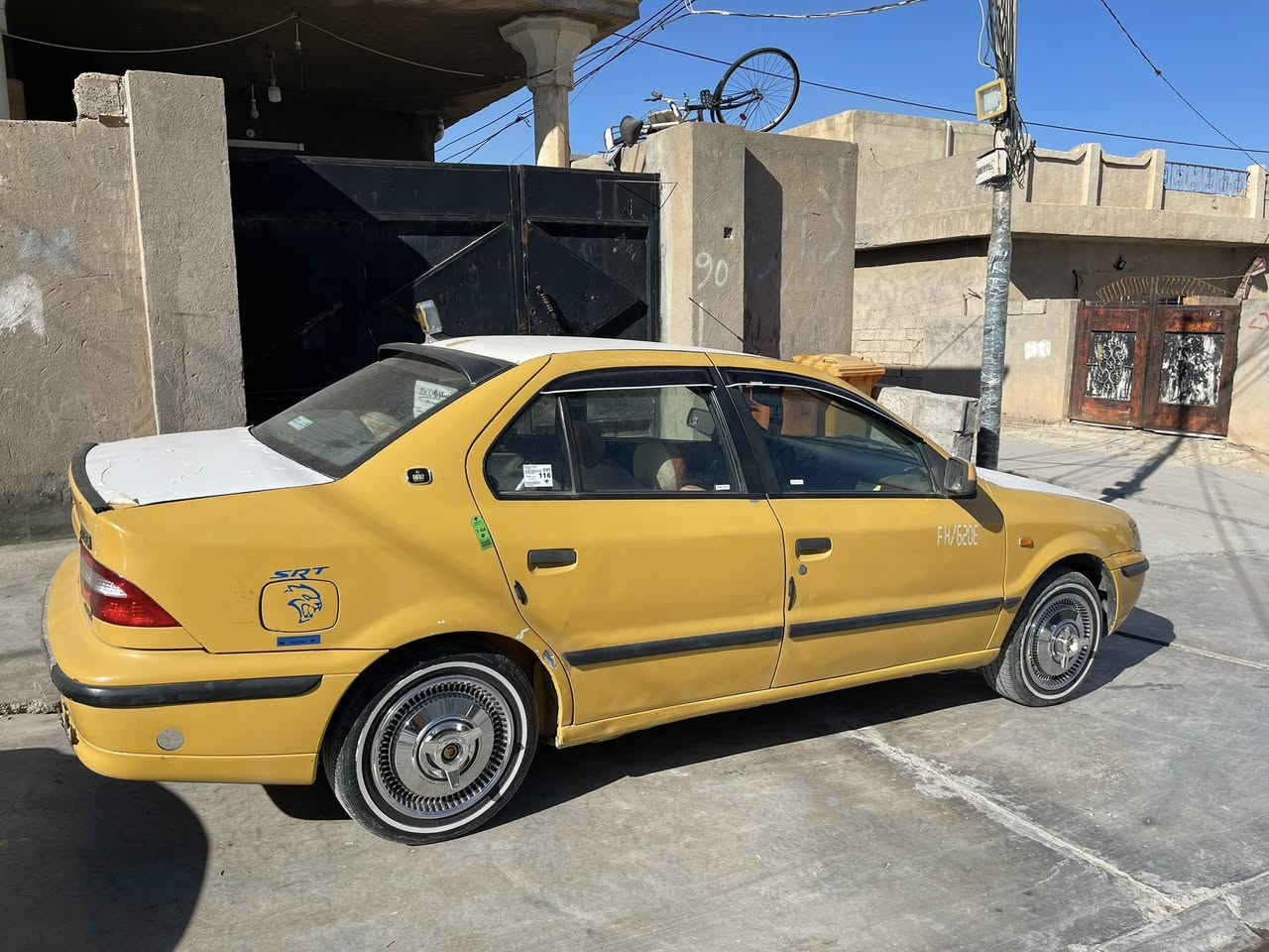 السلام عليكم
سمند موديل 2012 كرستال ناطق رقم بغداد مشروع وطني ضربه جاملغ خلفي خفيف بيه خياس بدوسات خفيف على كد شبر صبغ مابي السياره مكفوله من الصبغ تبريد شغال تدفئه شغال كامرا امامي خلفي شغال داخله جديد غرفته نظيف لايتات جديد بلاجكتورات نظيف كلها زنون كير او محرك بشرط شلعه قوي يشلع الكاع سنتر لوك شغال كهربائيات كلها شغال سعره 34 بيهه مجال حق الجيه مكاني ديالى خانقين  

للاستفسار الاتصال على الرقم //***********
