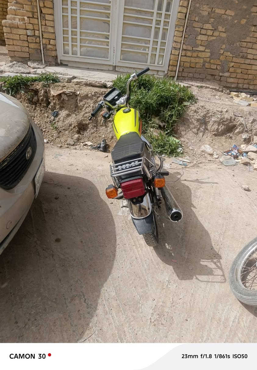 سلام عليكم نامه ليموني موديل 22اوراق اصولي 
محرك مفتوح كامله مابيه نقص السعر 675وبيه مجال 
مكان الدراجه زين القوس ‏‪***********‬‏
