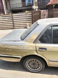 سوبر سيدان رقم بغداد صدامي موديل 88 كير ومحرك بطه مكفولات السيارة شغال...