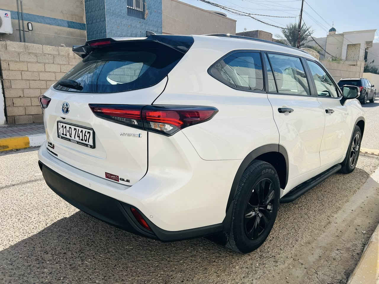 السلام عليكم
هايلاندر 2024
خليجي شركة ساز 
كفاله عامه من الرقم للرقم 
عداد المشي 27 الف 
السياره بعده بالضمان 
ولصيانه القادمه 30 الف كم
هايبرد اقتصادي ونشط كلش 
السياره حالة الوكاله 
الموصفات GLE معروفه مواصفاته 
مودات قياده 
شاحن واير لس 
اوتو هولد هاندبريك بصمه 
ايفي مود 
فتحة سقف 
مقاعد جلد 
تبريد مركزي 3 قطع 
فول تحكم مقود 
رقم السياره بغداد تحويل مباشر 
مكان السياره الرمادي 
للتواصل على الرقم 
***********
