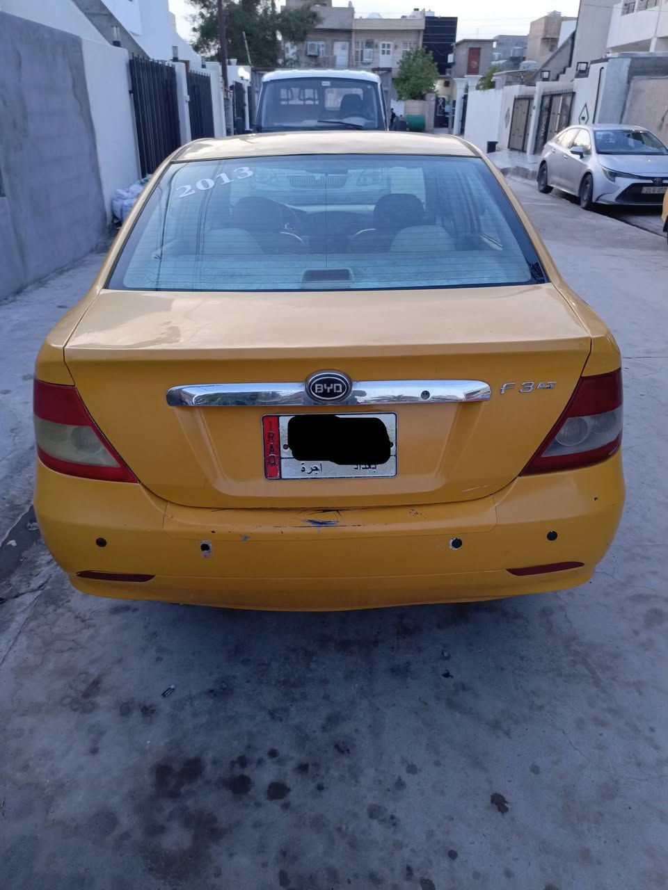 بيوادي f3 موديل 2013 رقم بغداد
لبيع بدون راعيه ماندل  سعر  35 ورقه بي مجال 
***********
