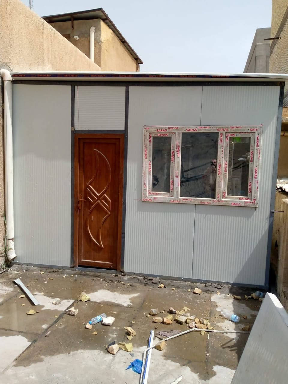 معمل صلاح الفيلي لتصنيع كافت الدور الجاهزه سندويج بنل والصحيات ونقاط الحراسة حسب الطلب الزبون يوجد لدينا كرفانات جاهزة 6/3 4/3 3/3  و يوجد لدينا شغل موقعي أيضاً كما يوجد لدينا توصيل كافة المحافظات العراق الاتصال على الرقم او مراسلتنا عبر الواتساب ***********
