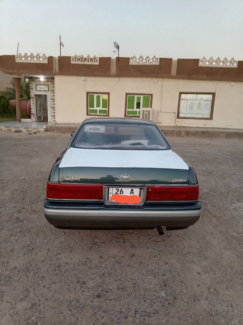 السلام عليكم..
بطة للبيع 
اللون اخضر زيتوني 
تبريد ثلج
منفصل 
رقم دولي صلاح الدين 
سنوية لل 2030
مكفولة من الگص 
شرط التحويل.. 
المكان الشرگاط 
السعر 48$ بيها مجال
للاستفسار ***********
