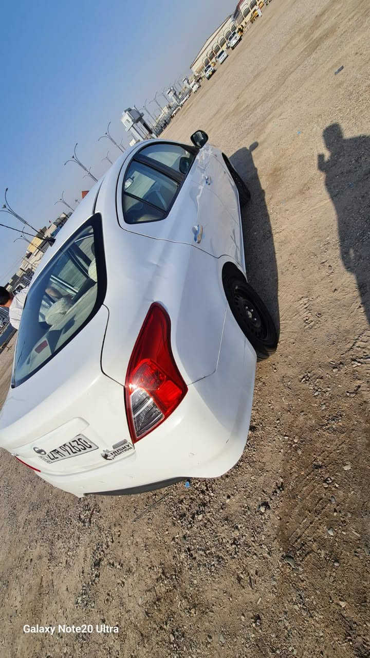 نيسان صني مديل ٢٠٢٢اربيل ضربه خلفي ب الجنطه ضربه خفيفه السعر 107 بيها مجال لشراي ***********
