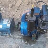 مولد كلستر 10 حصان هندي راس توليد 10 كيفي استخدام  شهر فقط اخذته كسر ك...