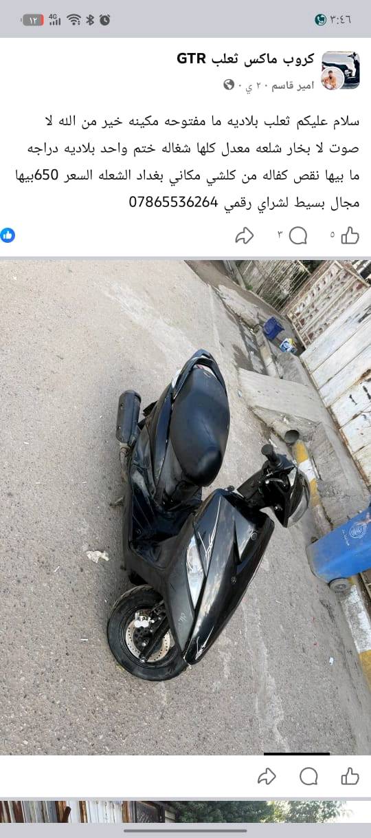 ماكس ثعلب ياباني دراجة نضيفة وخير من الله 