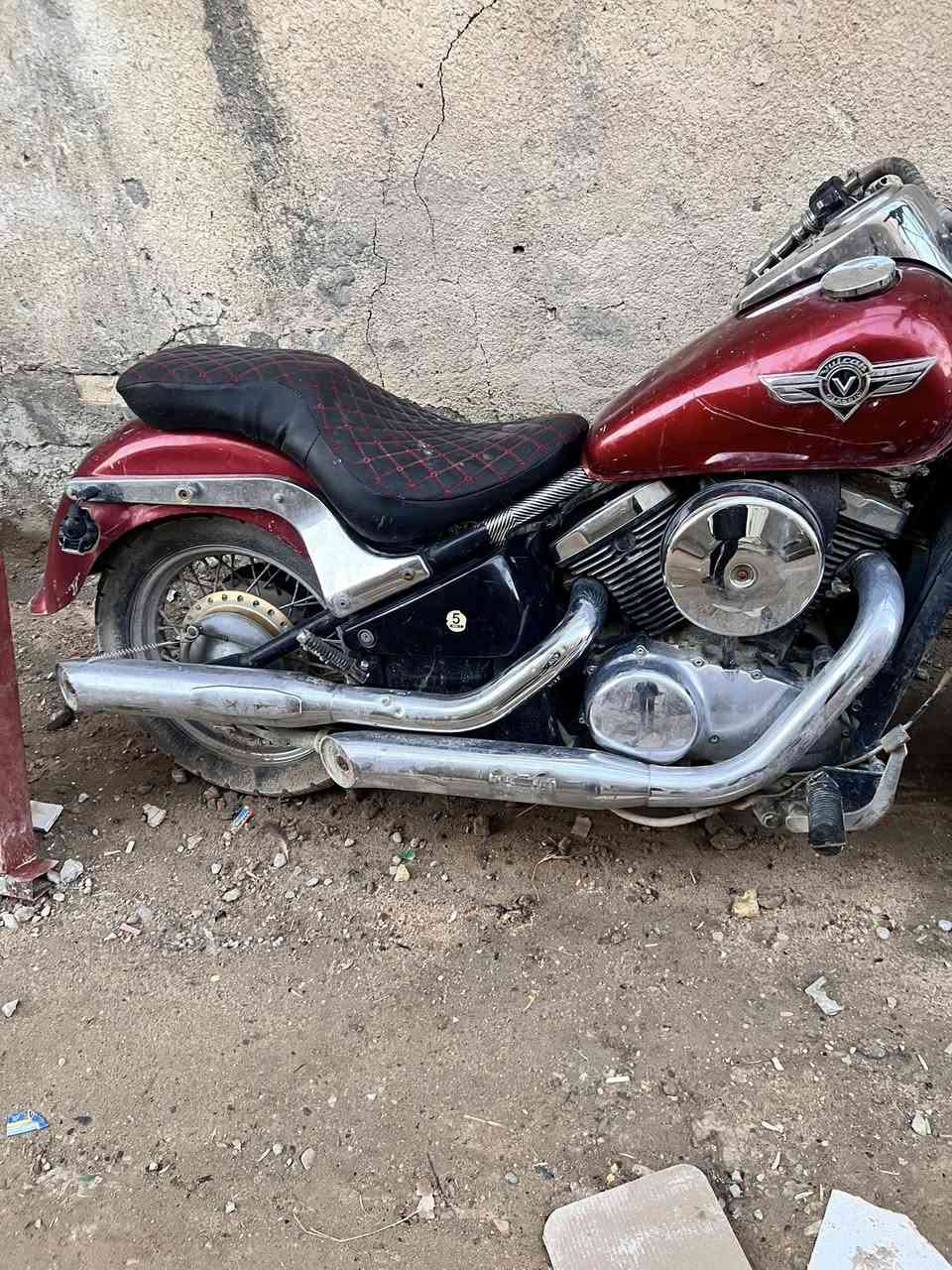 السلام عليكم دراجه هارلي فولكان للبيع سعرها 800وبيها مجال مكاني نجف ***********
