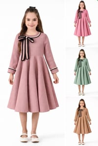 فستان بناتي • ٣-٨ سنه • خامة تركي