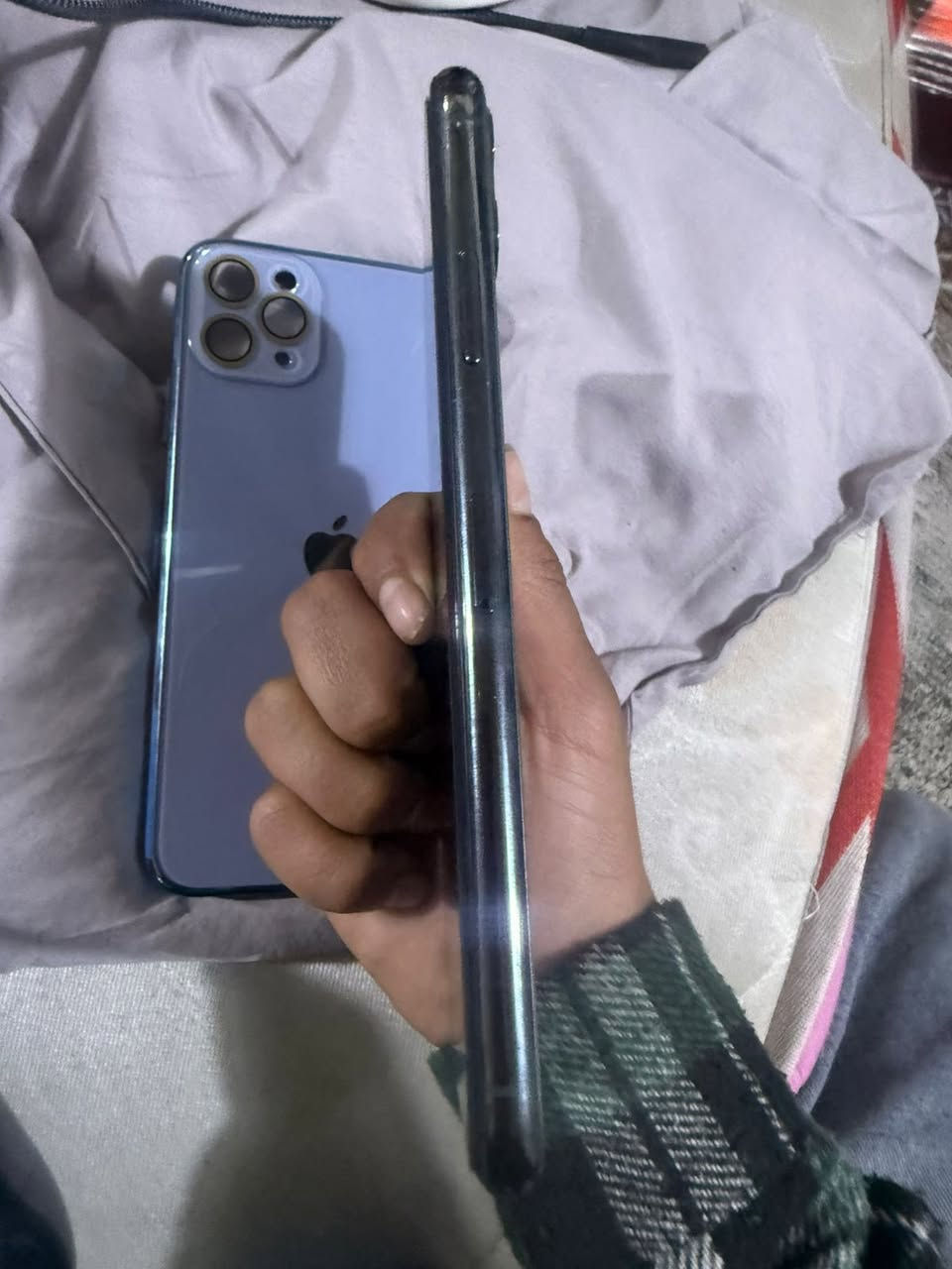 آيفون ١١ برو ماكس للبيع المكان واسط الطشاش كلشي مامبدل بي آي مصلح جيب وافحص و كلشي ممبدل بي بطاريه ٩٦
شاشه/مامبدل
ضهر:مامبدل 
كامره:خلفيه واماميه شغاله 
لون : زيتوني
السعر :٥٥٠ وبي مجال زين لطيبين


**إذا كنت صاحب هذا الإعلان وتريد حذفه لأي سبب، رجاءا أرسل رسالة إلى الدعم الفني**