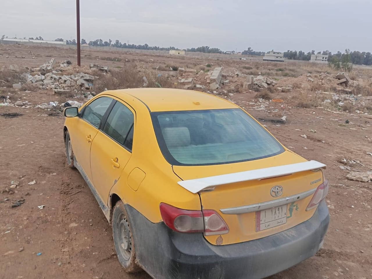 كورلا 9 محدث 13
للبيع او مراوس خصوصي  رقم واسط بسمي شخصيا سنوية صار 3 أشهر منتهية
محرك كير تبريد تدفئه كاملة تايرات امامي جدد شادهن ضرر جاملغ امامي وبانيد بدون شاصي ولغد يرادلها جامة أمامية وصبغ الدعاميات فقط
مكاني ديالئ بعقوبة السعر 80 قفل
***********
