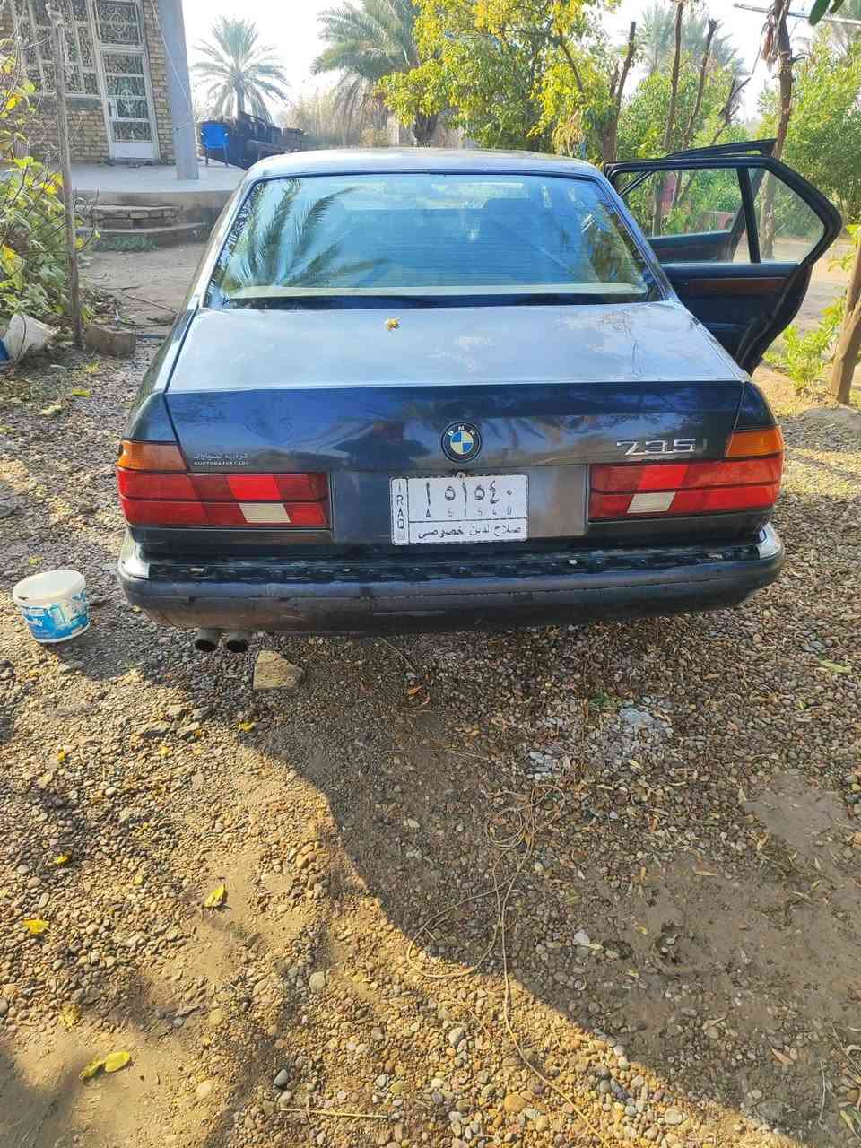 السلام عليكم بي ام ٧٣٥ رقم صلاح الدين بسمي سياره بلاديه على وضع شركه بيها جراد بل قماره فقط سياره كلها بلاد محرك كير كهربائيات كلها شركه السعر ٥٥ 
مكاني بغداد المشاهده ***********
