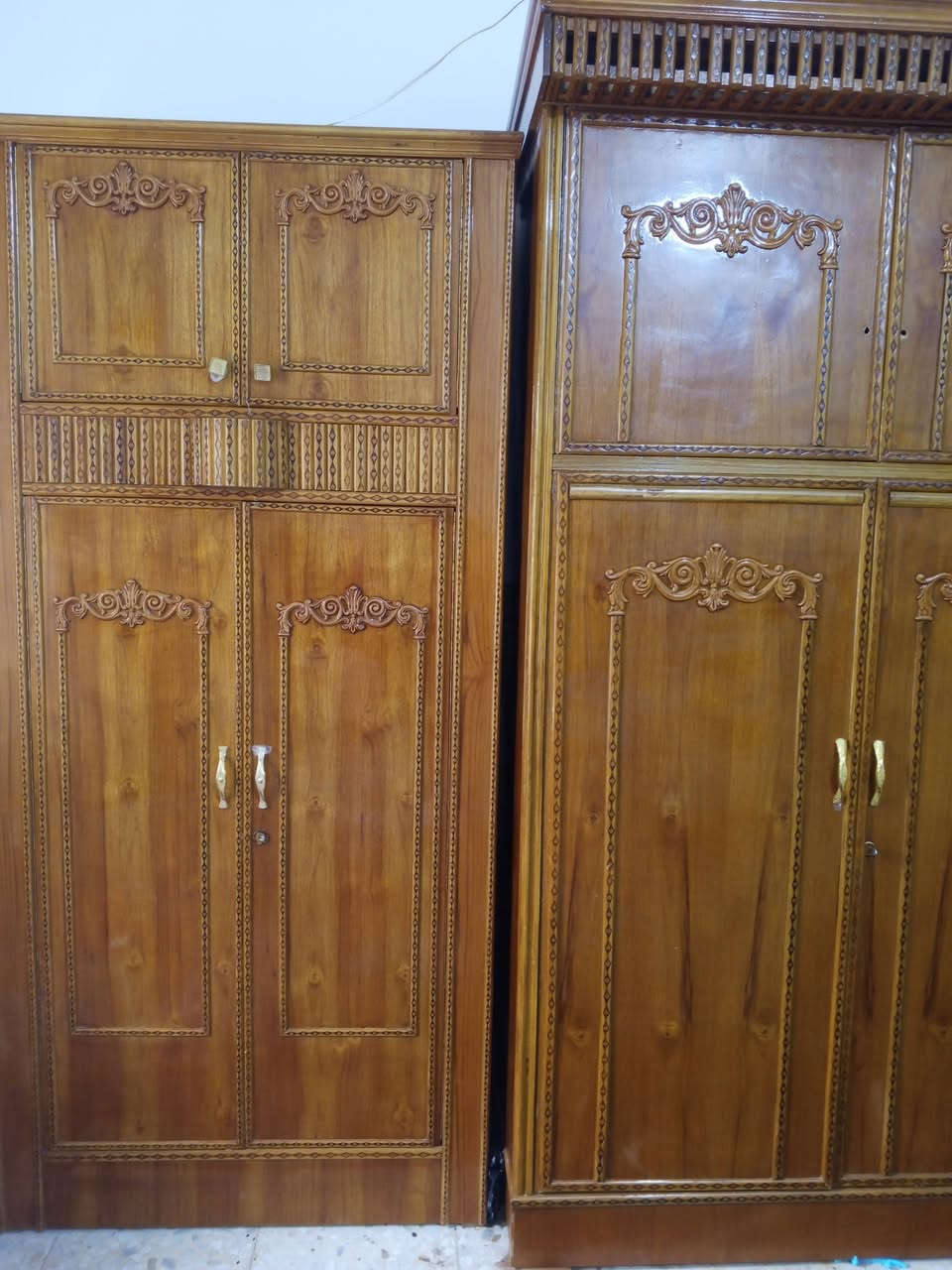 السلام عليكم
غرفة نجارة عراقي تسكام صاج 5 قطع
استخدام 4 اشهر فقط
***********
واتساب 👇
***********
