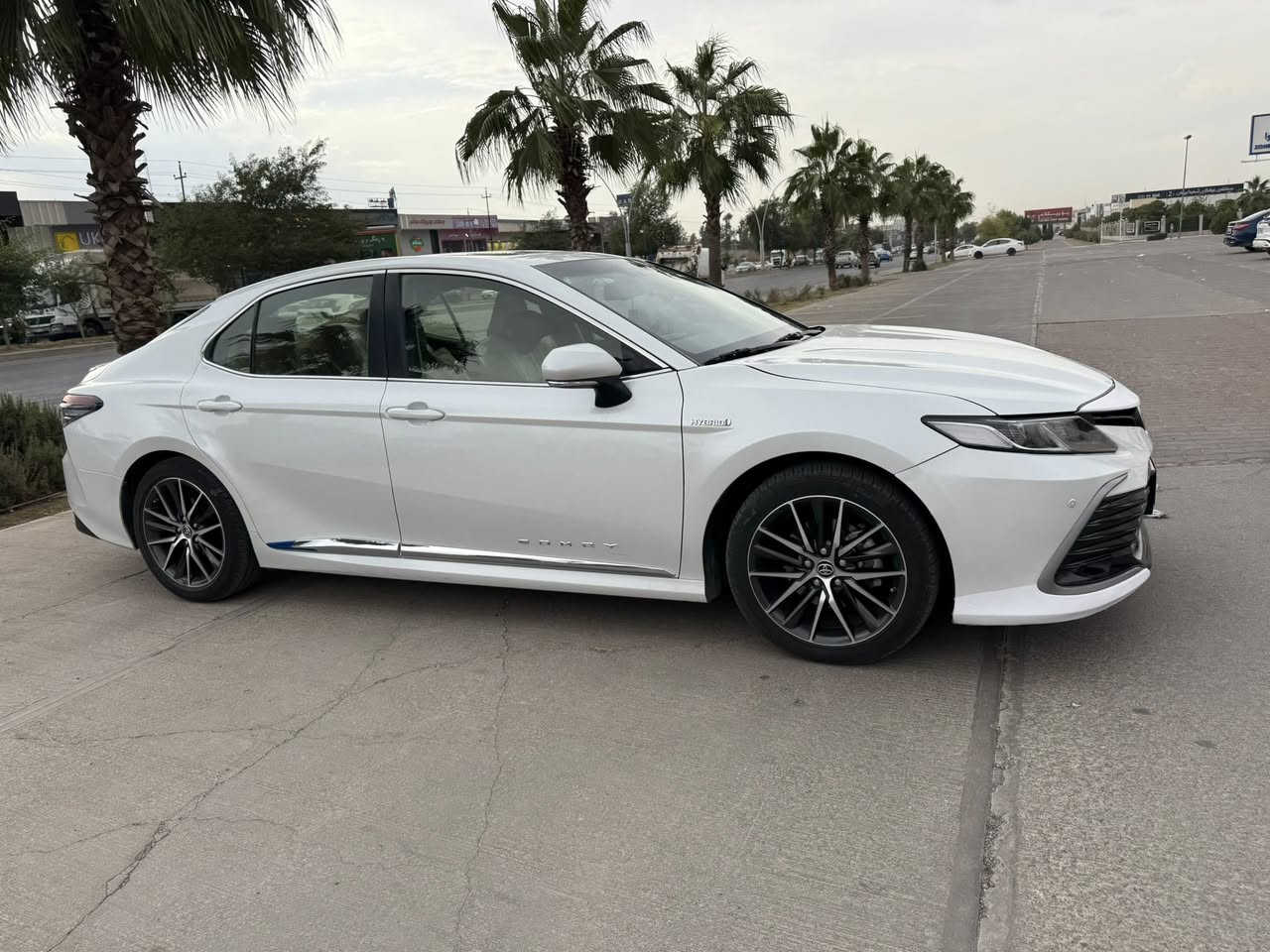 اعيد النشر بسبب السفر خارج العراق والانشغال
كامري 24 هايبرد وكالة عبداللطيف GLE  فول مواصفات كفالة من الضربة والبارد والصبغ 

السيارة جديدة جداً 
ماشية 52 الف قابل للزيادة 
ومواصفات الفول GLE معروفة ام البردة الخلفية  
ورجاءاً لحد يكسر بحلال الناس 
السعر 245 وبيها مجال بسيط  
مكان بغداد 
رقم صاحب السيارة ***********
