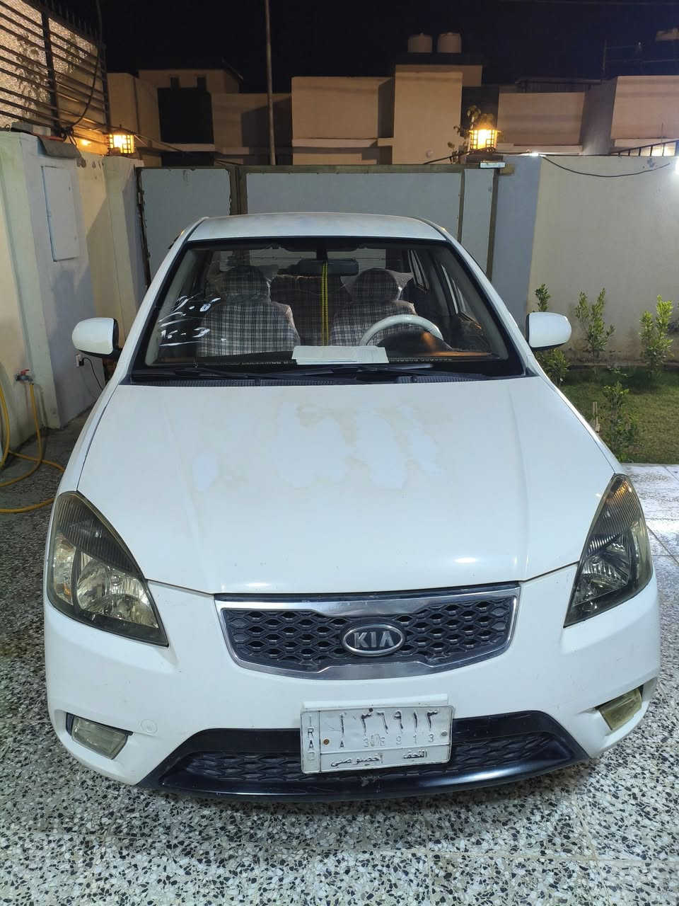كيا ريو 2012 مكفولة من كشر وكير ومحرك وتبريد السيارة جاهزة من كل شئ أن شاء الله رايده 92 رقم نجف بسمي السنوية ساقطة 24 الشهر السادس مكاني نجف رقم تليفوني ***********
