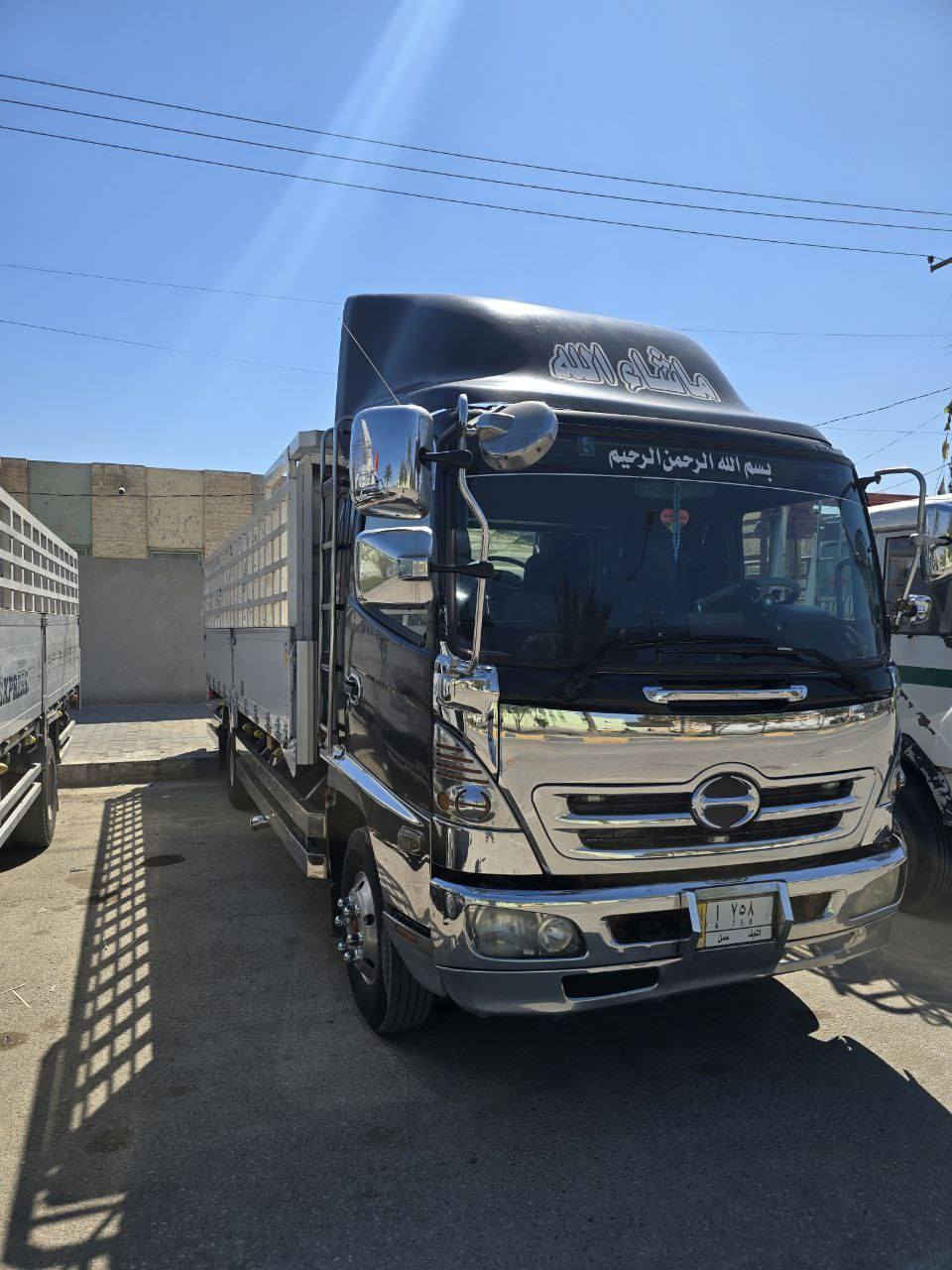 سلام عليكم هينو شيطان سته وربع منزل موديل 2003 اصل مداور ثاني يوم السياره جديده ومكفوله رقم نجف مكينه لا صرف ولا بخار السعر 280وبيهه مجال مكان السياره كربلاء المقدسه رقم الهاتف ***********
