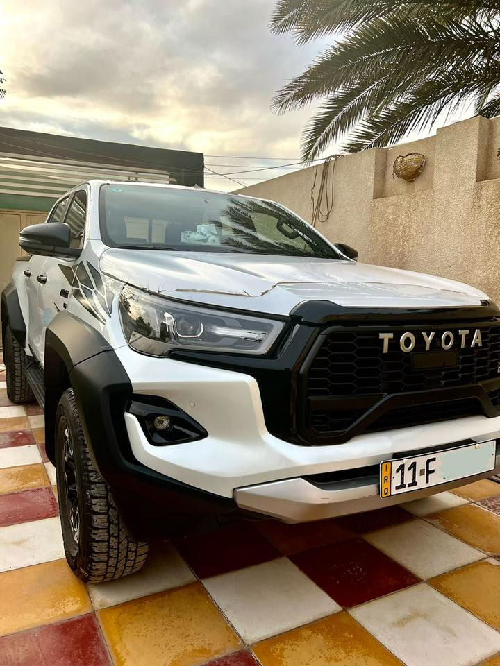 السيارة هايلوكس جي ار GR 2024
السيارة كفالة عامة 
السيارة ماشية 64 الف 
فول مواصفات ومواصفات الGR معروفه 
عليها كاعيات واضافات ودوشمه GR كاملة
السيارة وارد كويتي 
رقم السيارة بغداد 

 رقمي الاستفسار ***********
