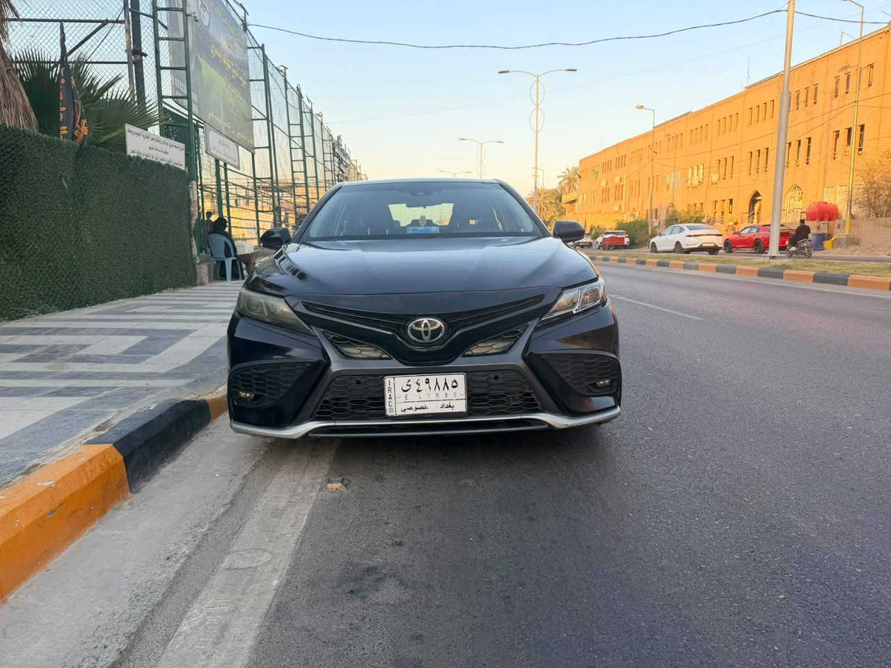 كامري موديل 2021 رقم بغداد باسمي
السيارة نضيفة محرك كير كهربائيات تبريد حدادية كاملة 
صور الحادث موجودة  حادث خفيف 
السعر 18000 الف دولار بيهة مجال قليل حك الجية 
هاتف *********** اتصال مع واتساب 
بغداد الجادرية
