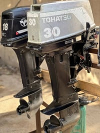 30 توهاتسو ياباني مفتوح بس محرك فقط الكير بلادي كفاله السعر 850 مع الت...