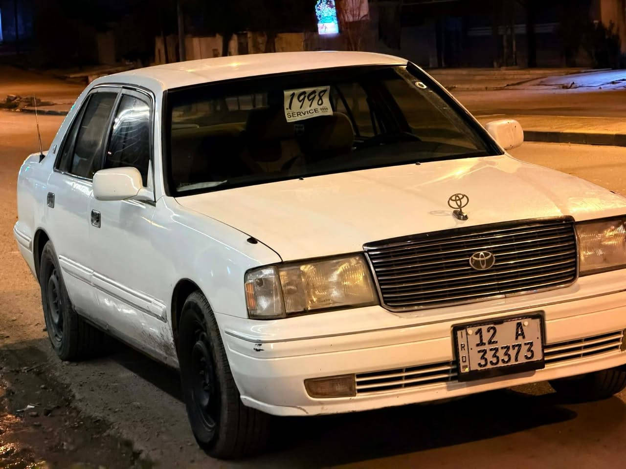 السلام عليكم
راس الثور 1998.. 
محرك V6 ..
كيرتوماتيك ..
فول توماتيك ..
صبغ حزام بدون دخل ..
مكان السياره موصل ايمن ..
سعر 85$..
رقم نينوى انگليزي ..
بيها كوبون ..
*********** وتساب 
مكلف بالنشر ../ 
لا تبعث  طلب صداقه 
الطبات عندي مقبطه ادخل خاص
../ كل السيارات انزلها ستوري ../
