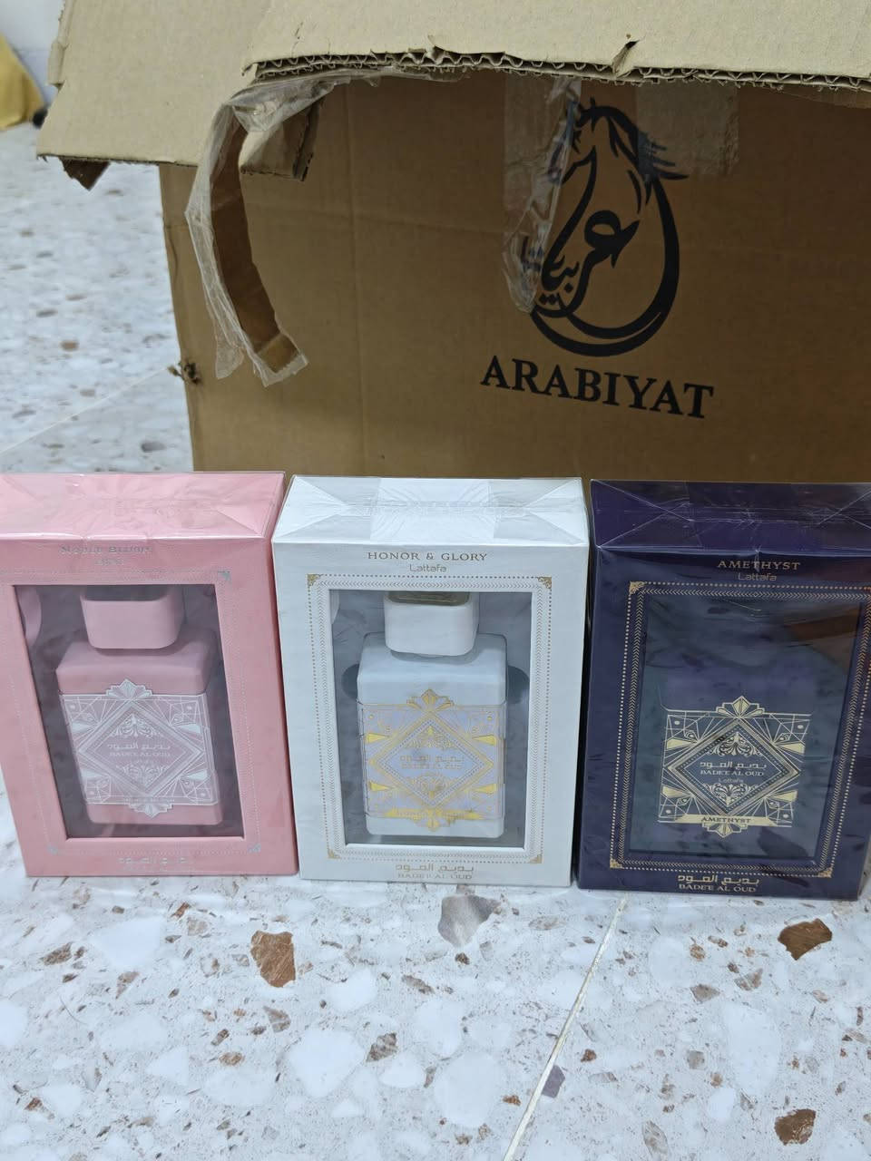 کۆمەڵێک بۆن بە نرخی خوار بازاڕ 

بەڕاستی بۆن لێزانینی ئەوێت من نەمتوانی خێری لێ بکەم انشااللە ئەوەی ئەیبات ئەبێتە مایەی خەیر بۆی
هەمووی لەناو پاکەت و لۆکە ٢٠ ڕۆژە کڕدراوە تاریخی نوێیە

تکایە بەیەکەوە دەیفرۆشم ئەگەر ویستت نامە بنێرە
واتسئاپ: ***********
گەیاندن هەیە
