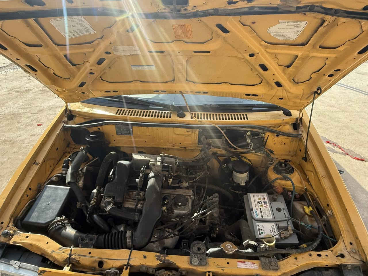 سلام وعليكم مكلف بلنشر  اتصل على صاحبها
سايبا موديل 2012 دشبول نفخ دفتر بانزين صاحبه ابكركوك شرط التحويل غرامات ونقابه مصفره كير ومحرك جدد صدر جديد باتري جديد سياره مناقصها شي وجاهزا وتخبل 
سعر 28 وبيها مجال 
***********
