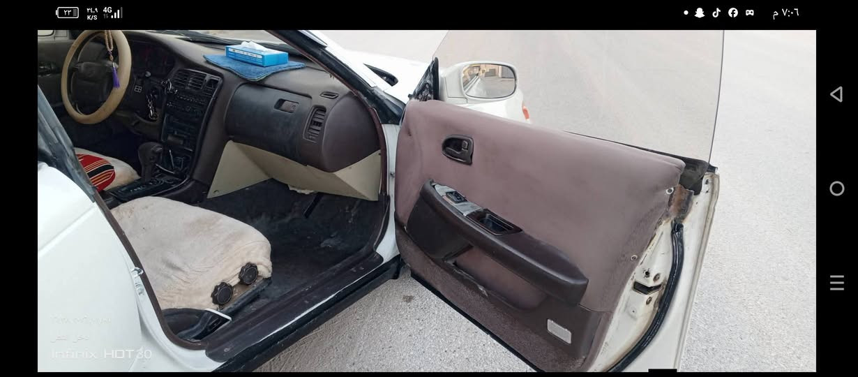 السلام عليكم سياره مارك للبيع موديل 95 مقفوله من القص والنقل الجثه سياره معمره تخم تاير وي جديد دشبول جديد سياره شوفت عينك ترهم بيع ومراوس حسب القناعه سنويه بال 26 العنوان نجف سياره باسمي وكاله عامه اتصال على هذا الرقم***********.              السعر45 وبيها مجال حق الجيه تمام تمام
