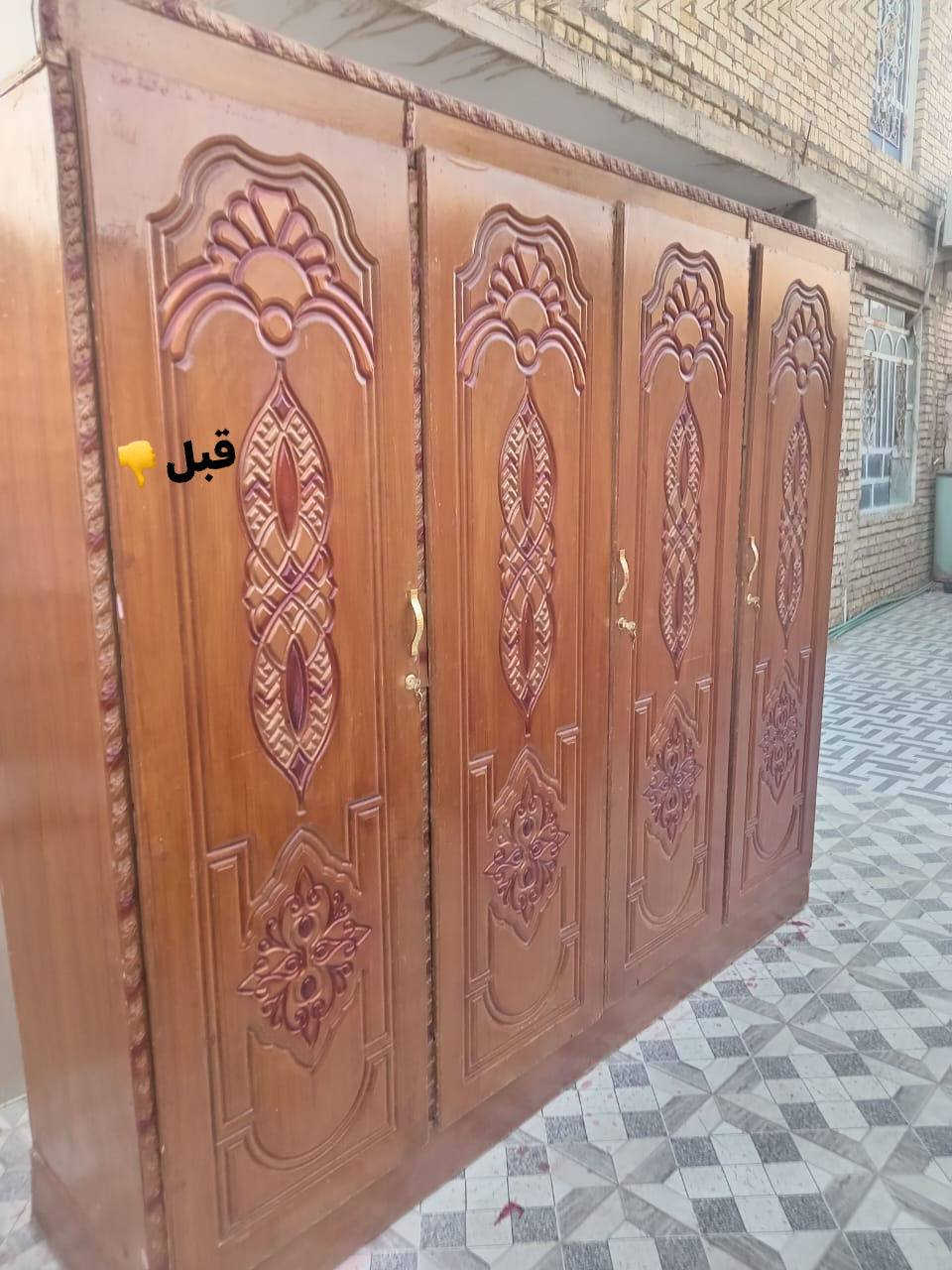 متوفر كادر صبغ وتصليح لابواب والغرف الخشبيه من صبغ بجميع الالوان⚪⚫🔴🔵🟠 درجة أولى الحراري 💯 وصبغ الدملوك الصاجي 🟤 مكاني شطره وين ماموجود بل شطره نجيك لاستفسار اكثر علق وانه دخلك خاص او*********** متوفر واتساب
