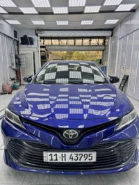 كامري ٢٠١٨ وارد امريكي LE لسياره حادث امريكا دعامية اماميه فقط هنا صار...