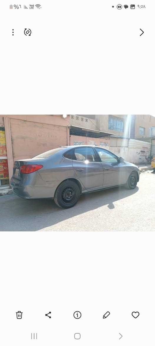 السلام عليكم النترا للبيع ٢٠٠٧ مكينه ٢٠٠٠ تبريد منظومه جديده مصبوغه عام بدون دواخل وحادثها جامرلغ الامامي اليمه بدون دواخل السعر84 $ وبيهامجال ***********
