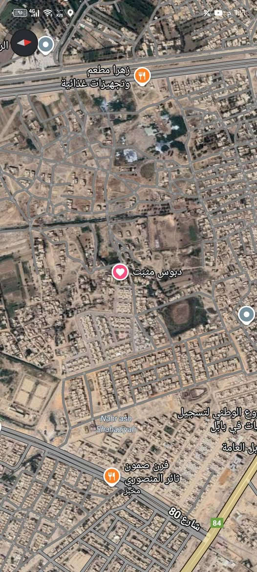 قطعة طابو ملك صرف محيزم الثانيه مجاور مجمع الملوك السكني 400م ( مثلثه ) *********** حلة, بابل
