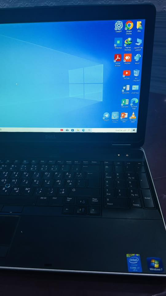 للبيع لابتوب Dell 

الماركة: Dell

المعالج: Core i7

حجم الشاشة: 15.6 إنج

الهارد: 500 GB
يمكن إضافة هارد SSD لزيادة السرعة

الرام: 8 GB

كارت الشاشة: داخلي + خارجي 2GB (AMD)

مناسب للدراسة، الإنترنت، الأوفيس، والألعاب الخفيفة.
الجهاز شغال تمام وما بيه مشاكل.

السعر:220 مع المجال
للتواصل: خاص
***********

