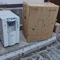 جهاز اوكسجين 5لتر من شركة يوول مستخدم 3اشهر فقط  نظافة الجهاز 100/100 ...